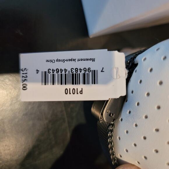 PUMA Women's Reset Three-Hand Date, Black-Tone Alloy Watch, P1010 Black Rose NEW - Picture 4 of 7